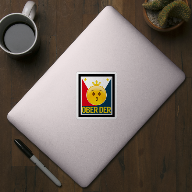 Filipino Emoji Ober Der by vgraphicdesigns
